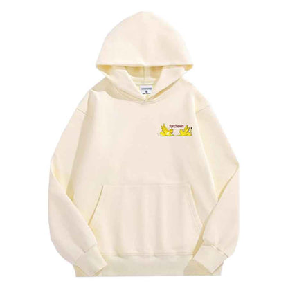 Wheel of Forchewn Fleece-lined Hoodie White